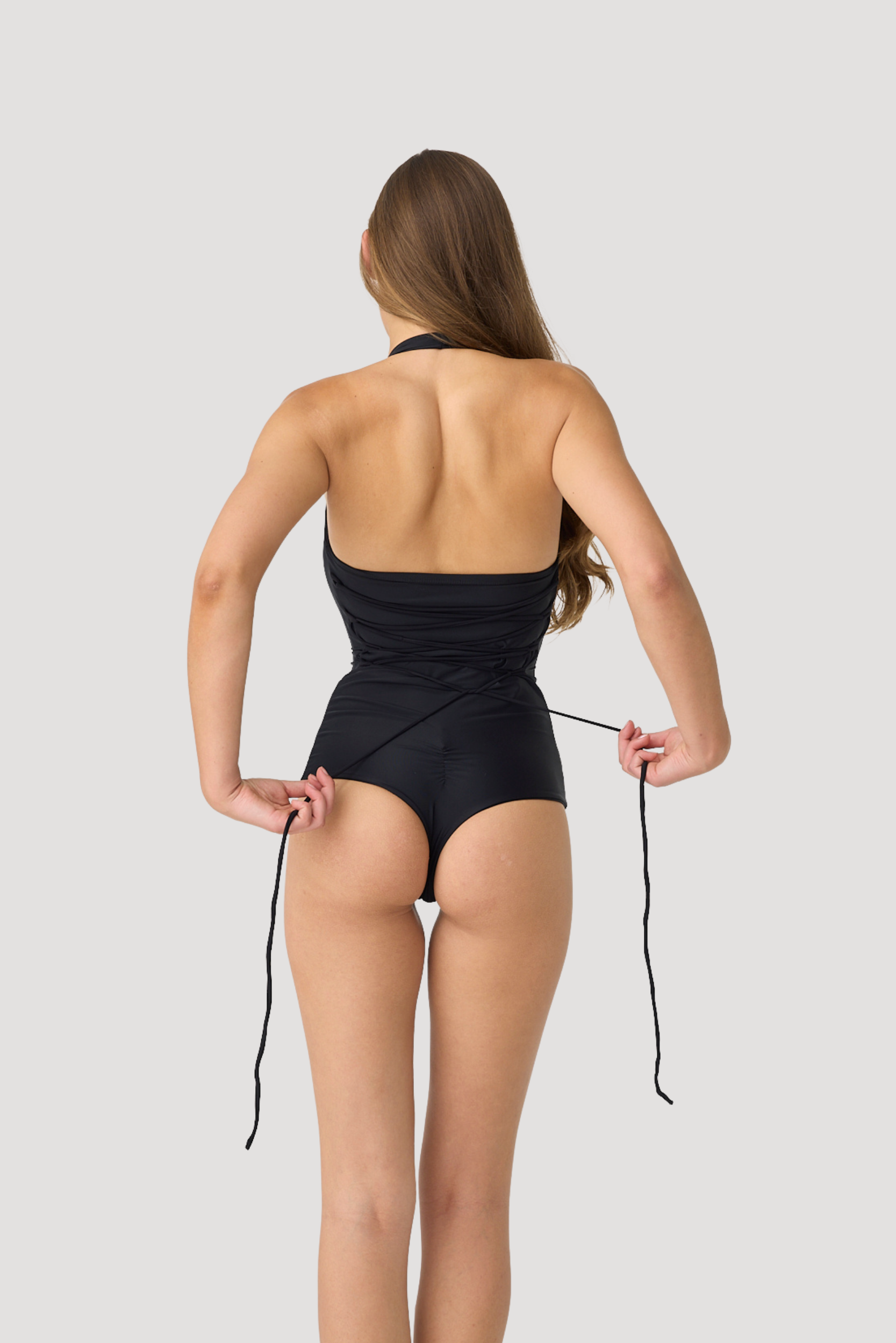 Halter neck swimsuit